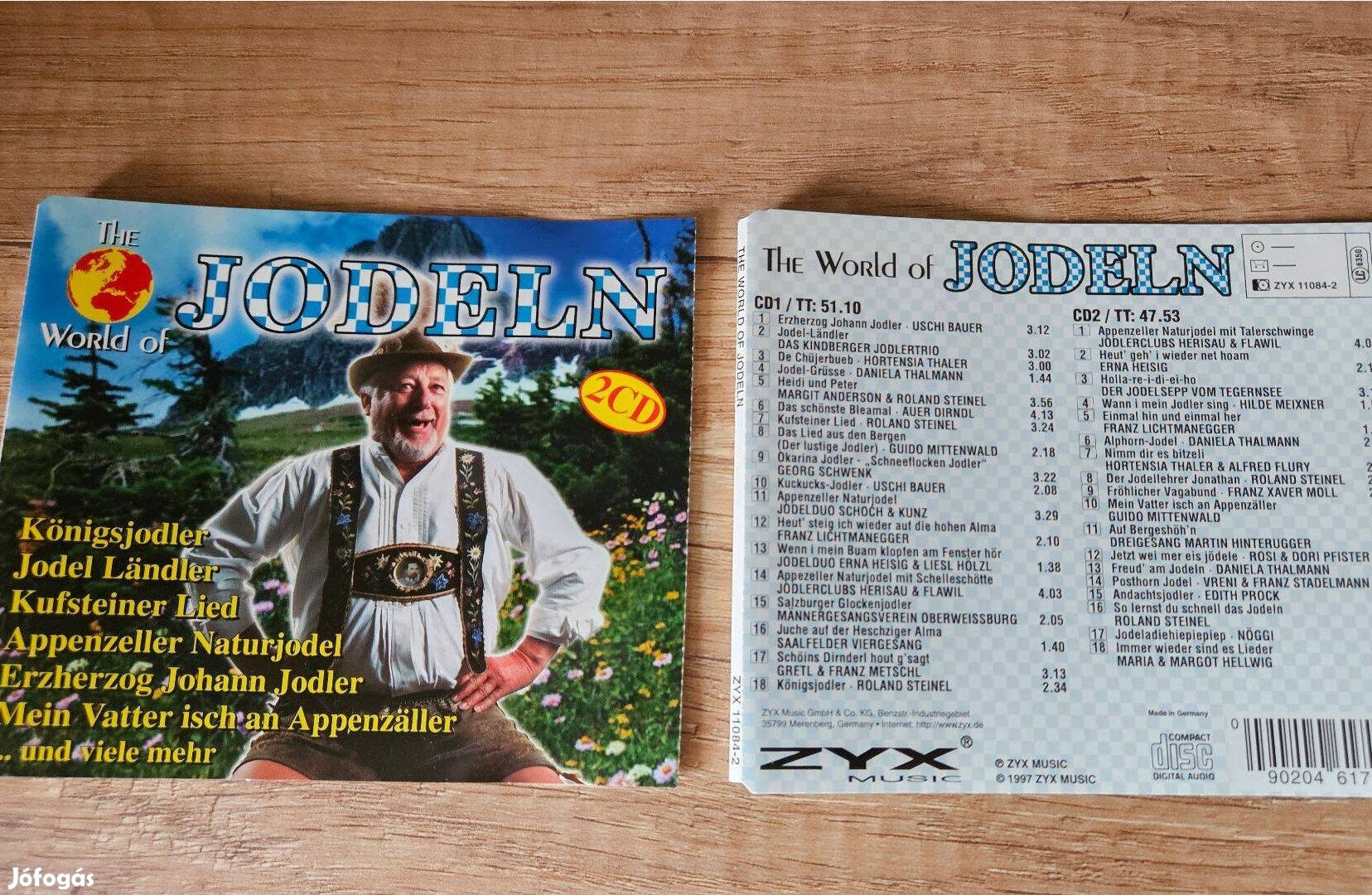 The World Of Jodeln 2 db CD - jódlizás