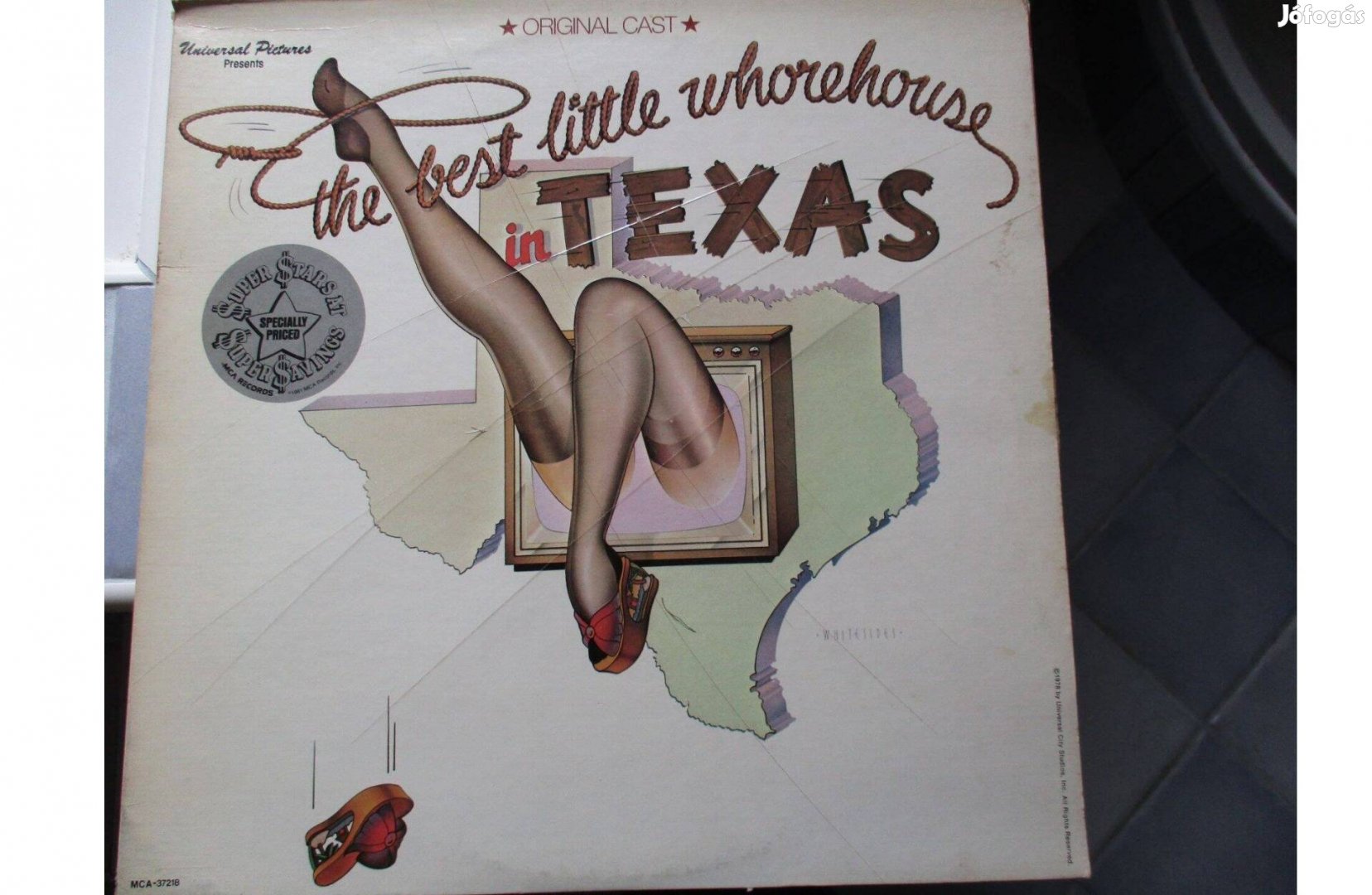 The best little whorehouse bakelit hanglemez eladó