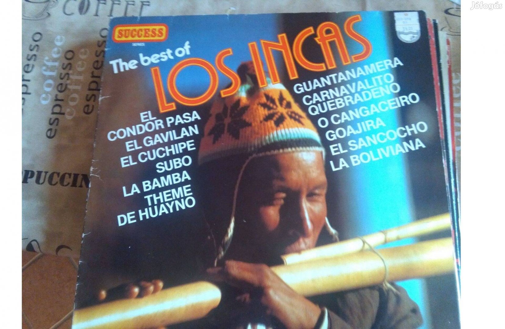 The best of Los Incas bakelit hanglemez eladó