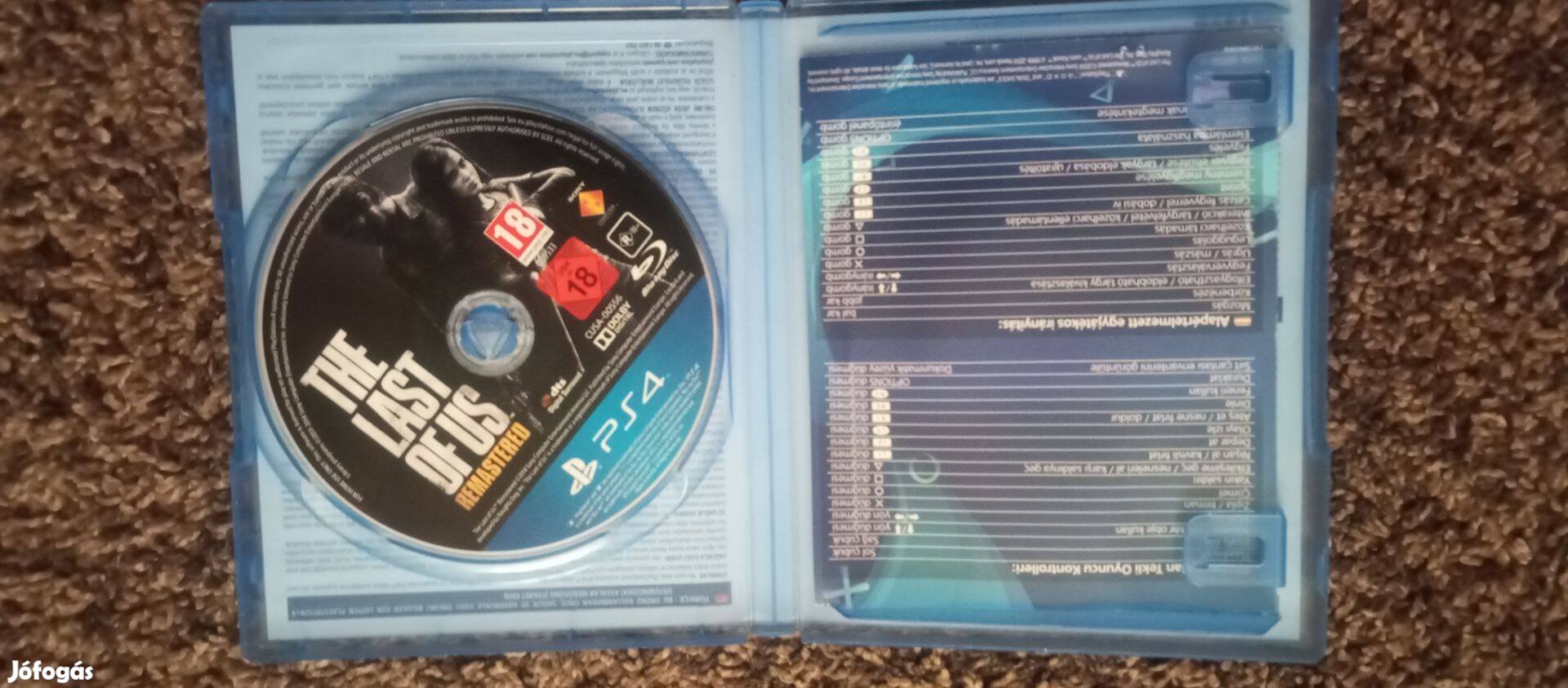 The last of us ps4 játék