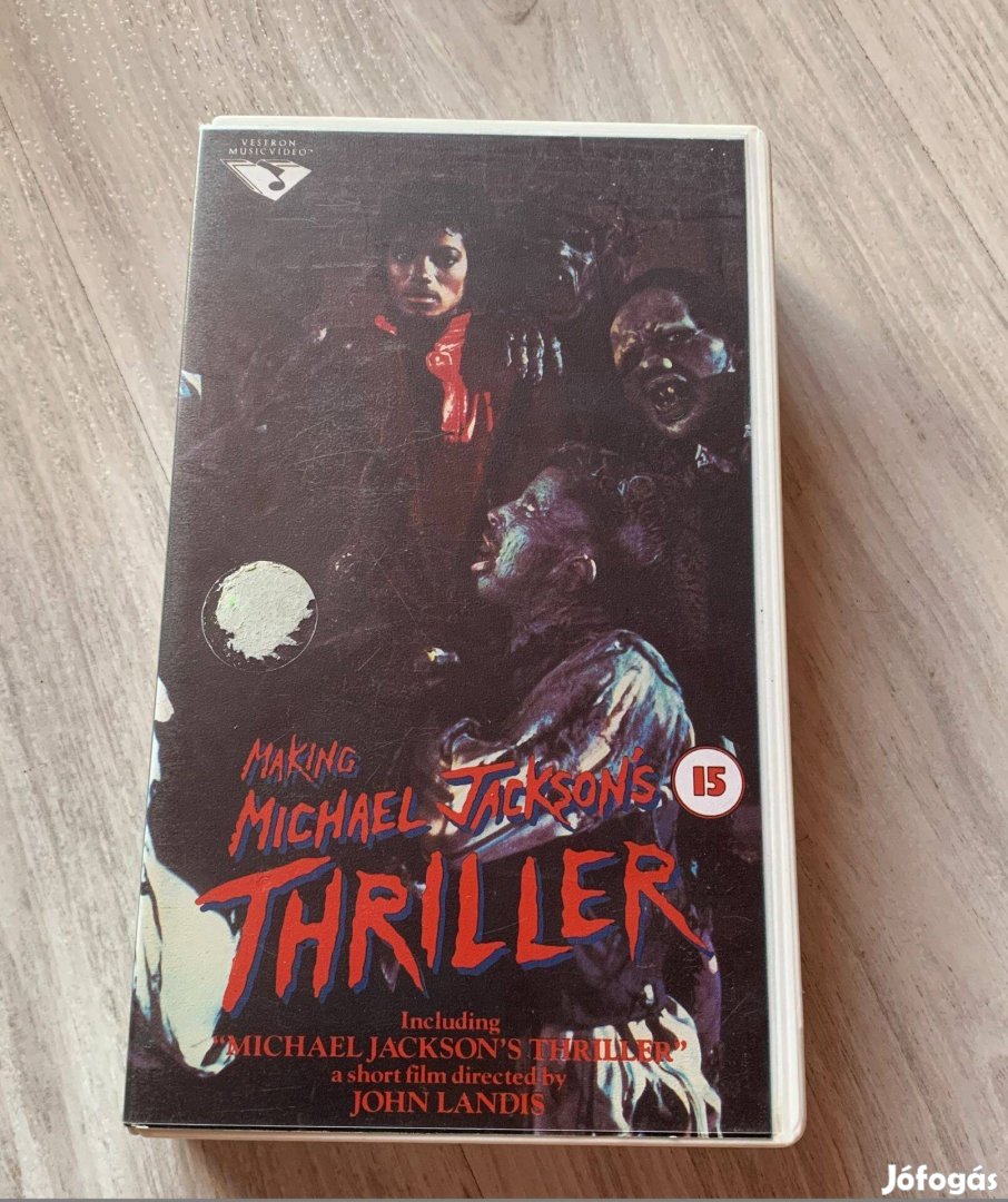 The making of Michael Jackson's Thriller VHS - Gödöllő, Blu-ray, DVD és ...