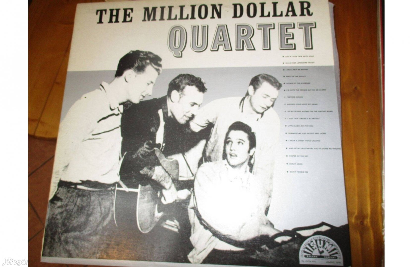 The million dollar quartet bakelit hanglemez eladó