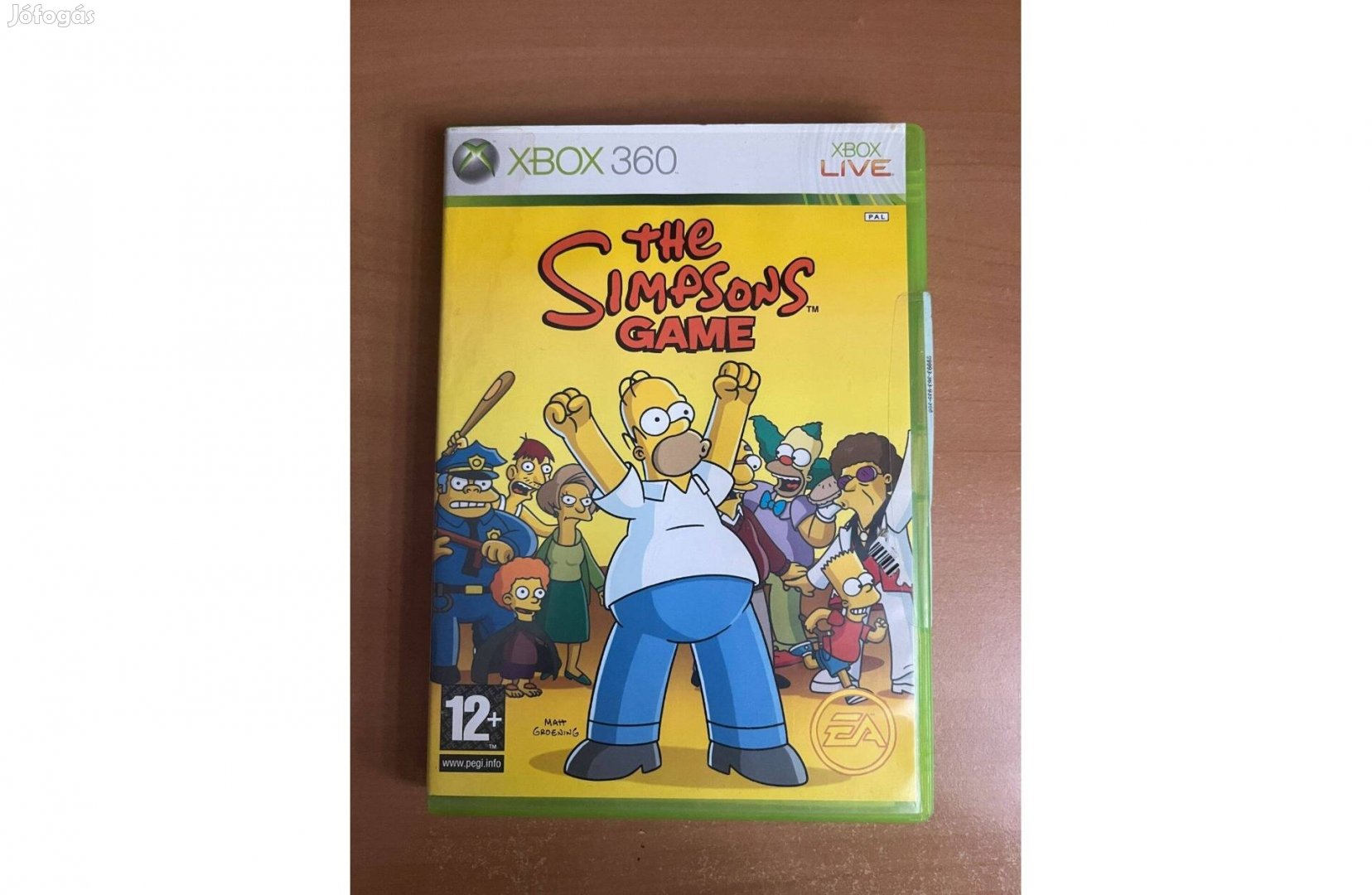 The simpsons game xbox 360-ra eladó!