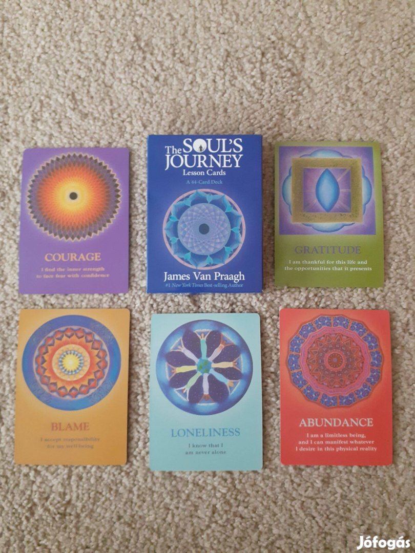 The soul's journey lélek utazása orákulum kártya jóskártya tarot