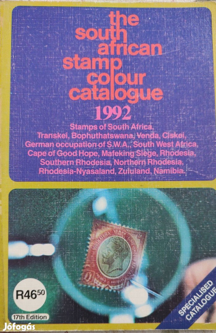 The south african stamp colour catalogue 1992
