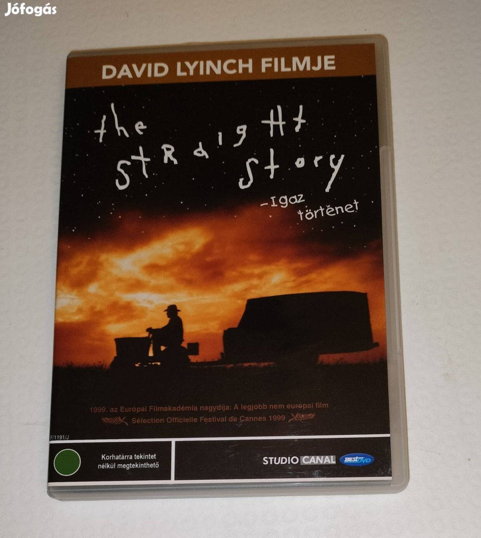 The straight Story Igaz történet dvd David Lynch filmje 