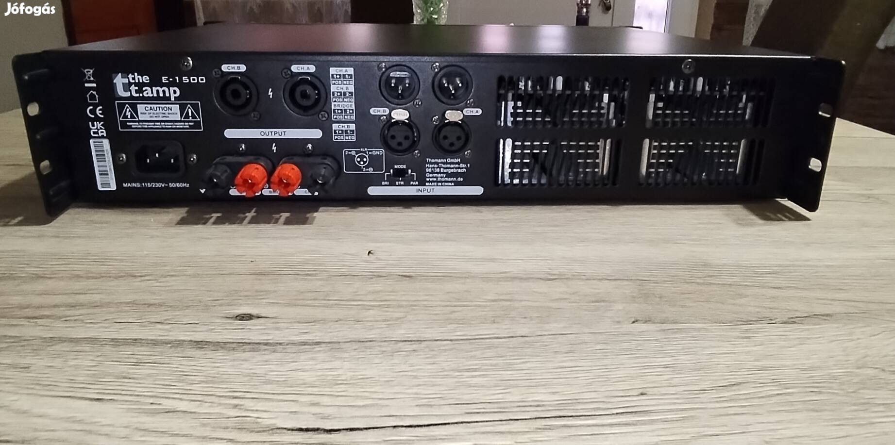 The t.amp E-1500