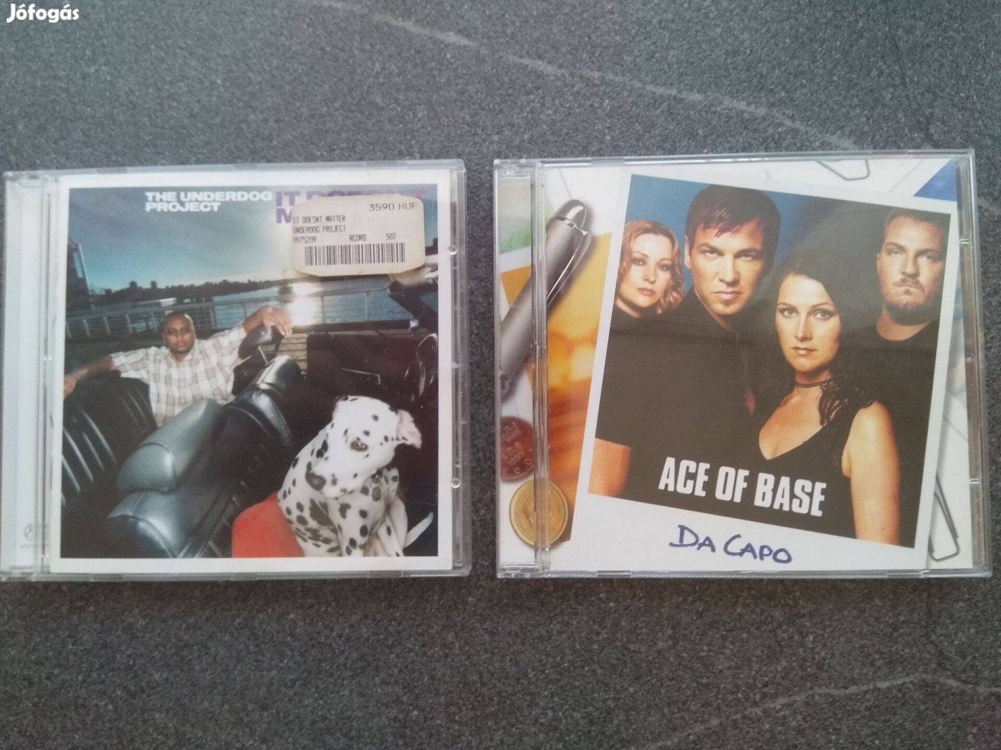 The underdog project és Ace of base CD-k