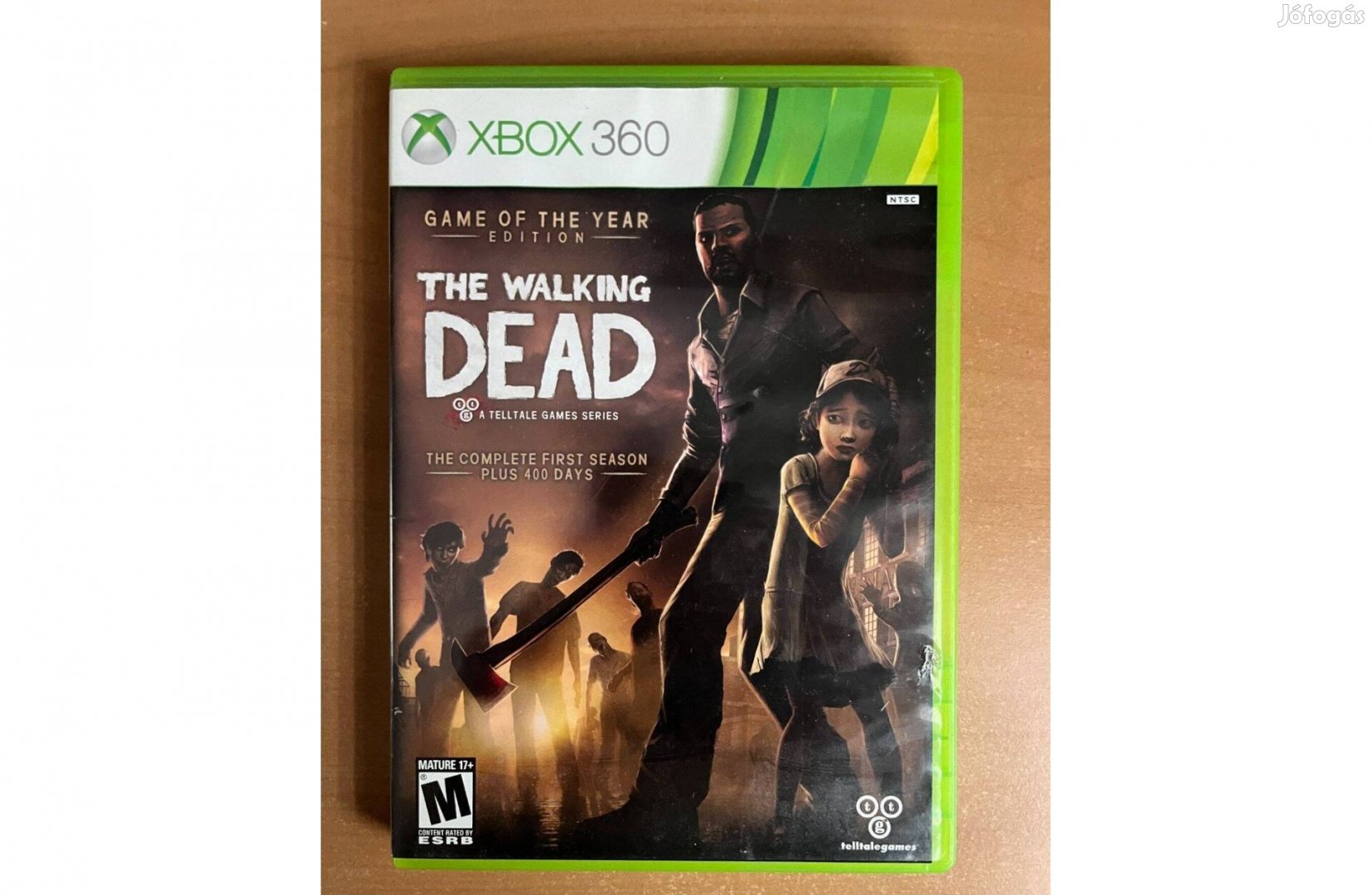 The walking dead xbox 360-ra eladó!