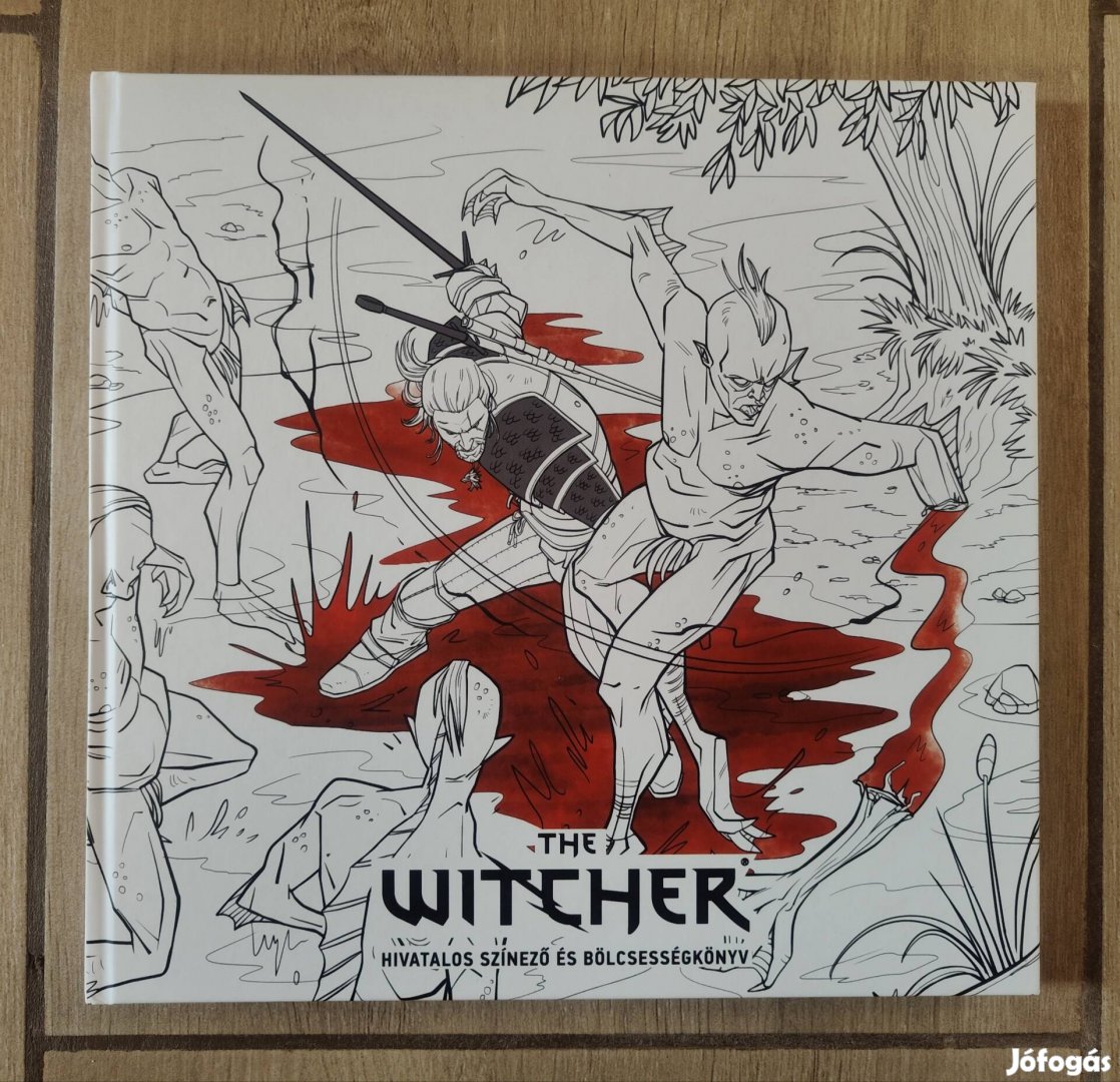 The witcher hivatalos színező és bölcsességkönyv