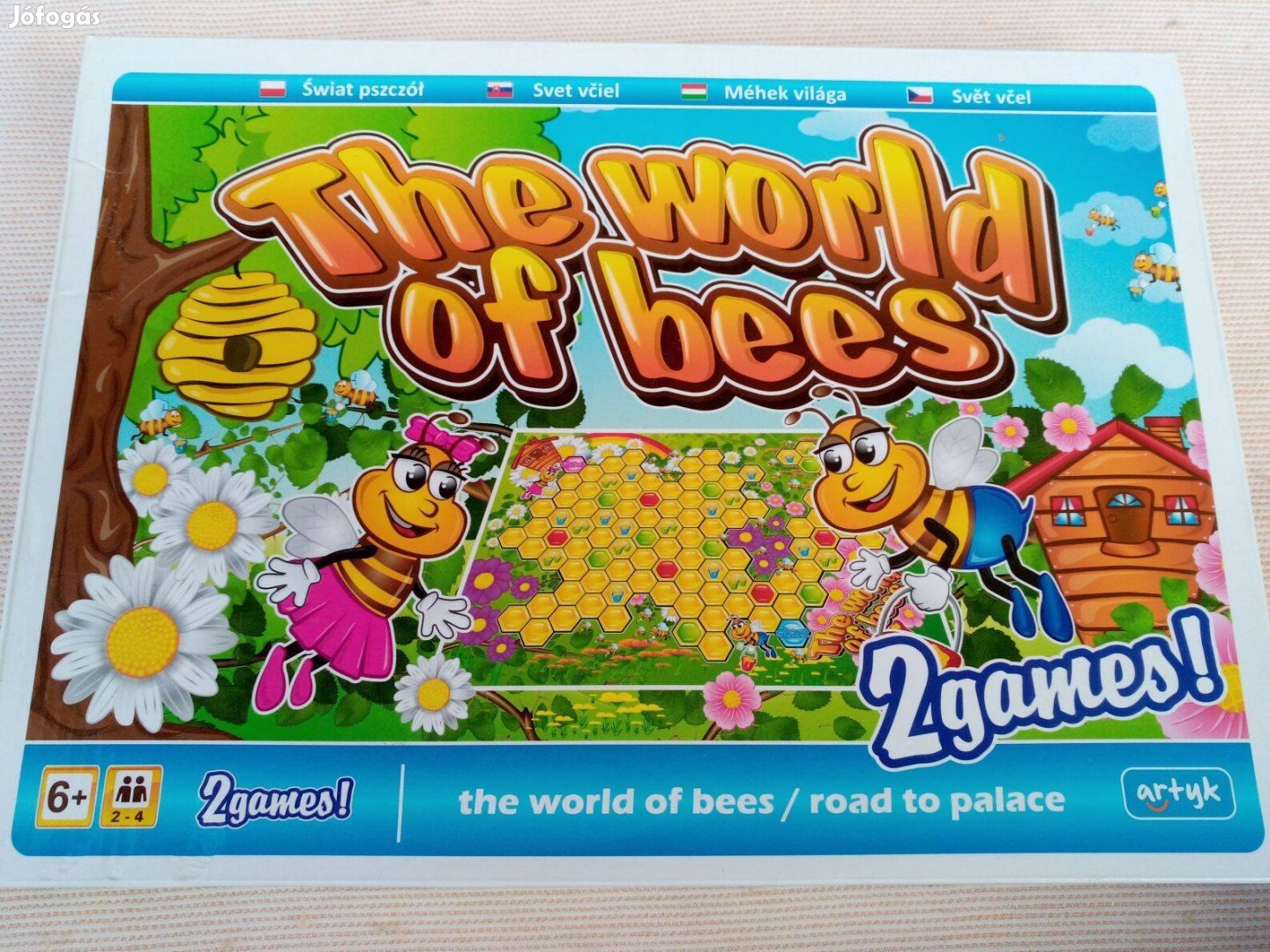 The world of bees társasjáték