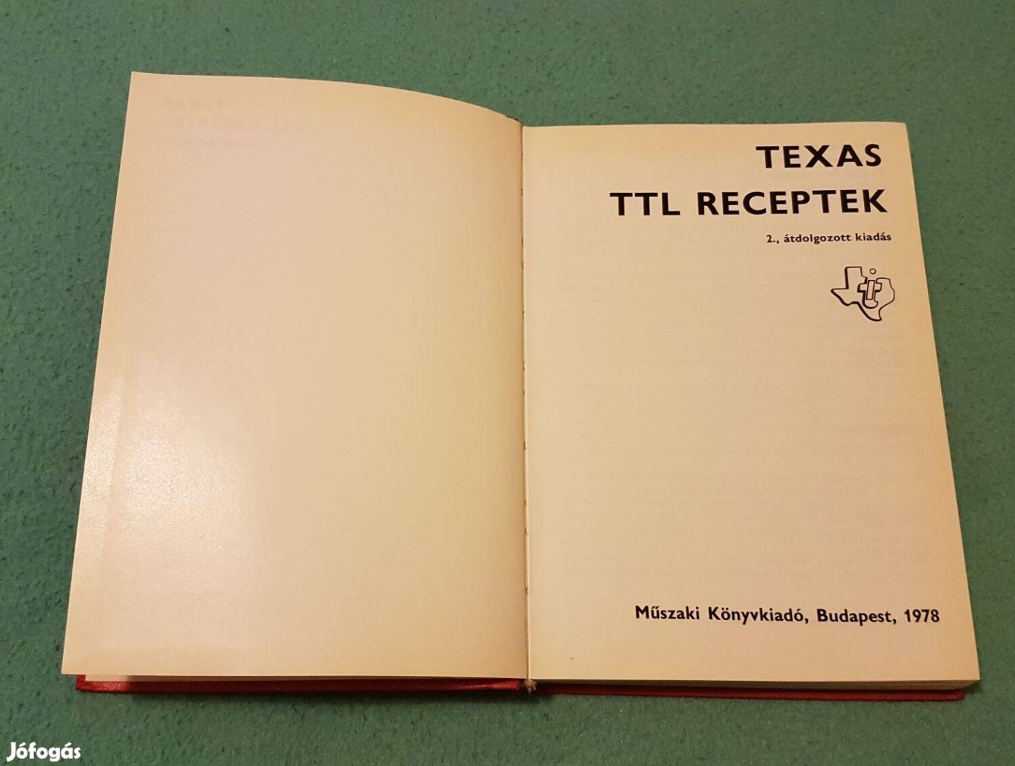 Theisz Péter - Texas TTL receptek könyv