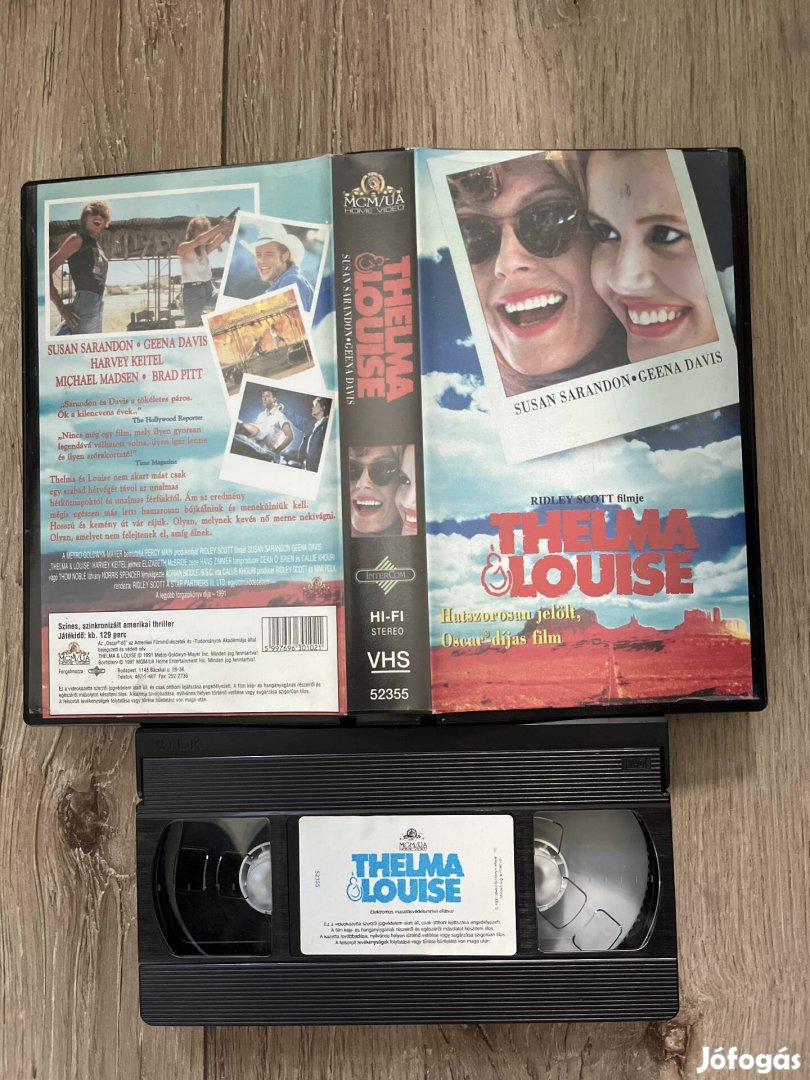 Thelma és Luise vhs 