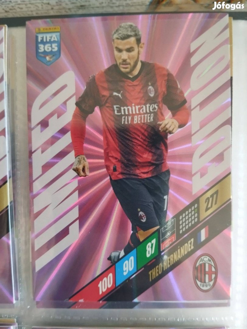 Theo Hernandez (AC Milan) FIFA 365 2024 Limited edition focis kártya