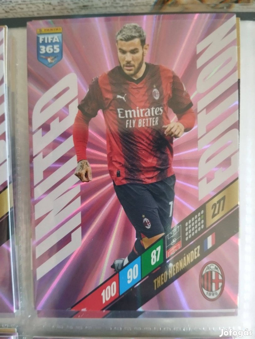Theo Hernandez (AC Milan) FIFA 365 2024 Limited edition focis kártya