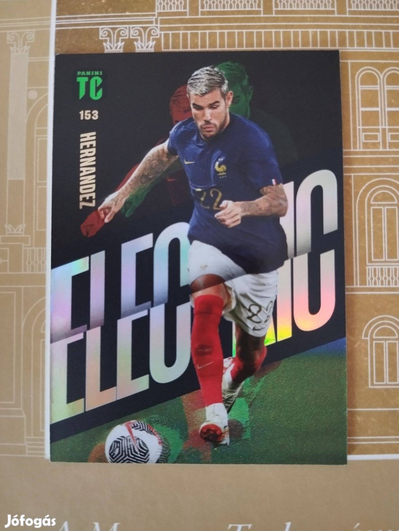Theo Hernandez (Franciaország) Electric Top Class 2024 focis kártya