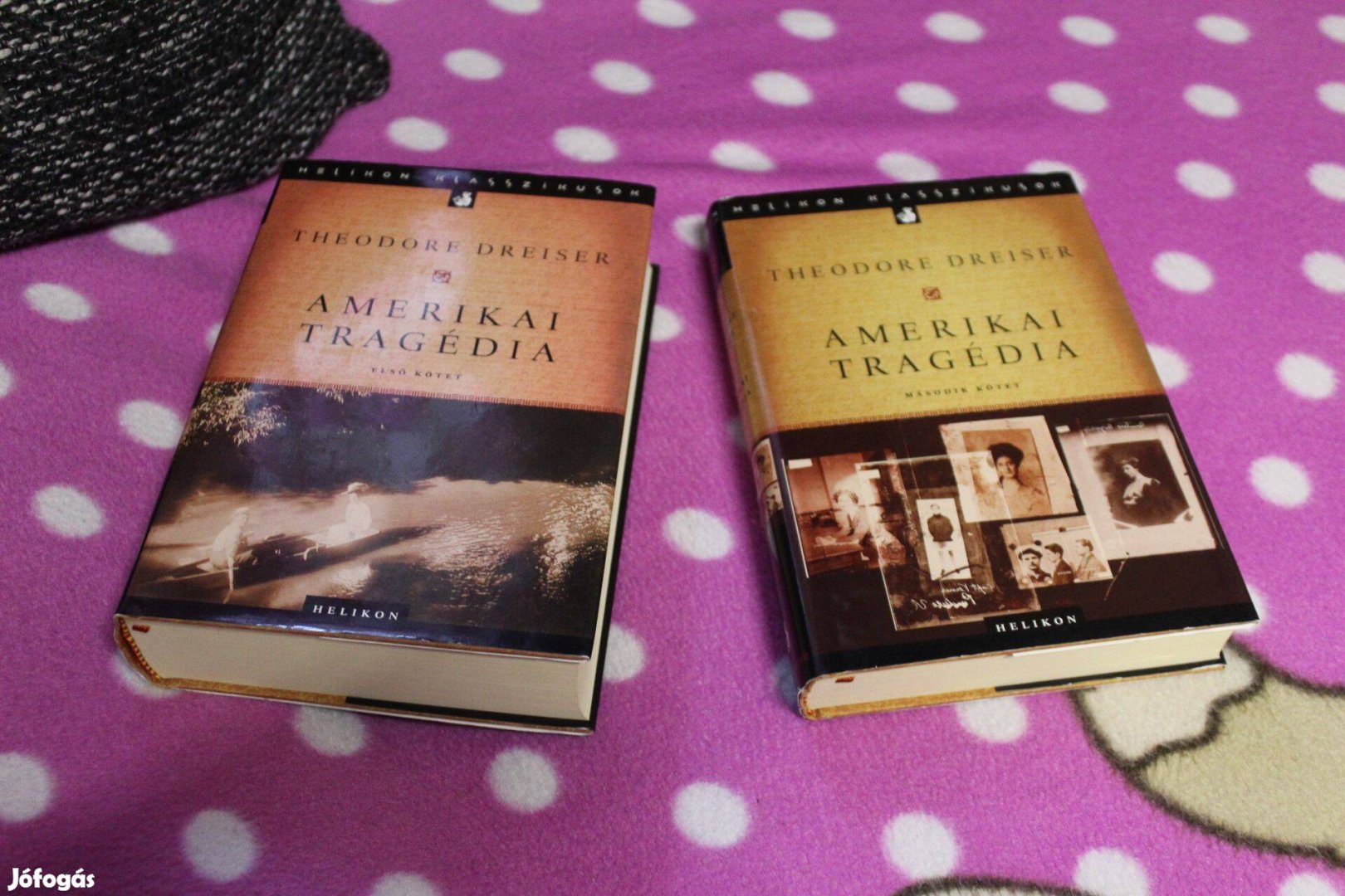 Theodore Dreiser- Amerikai tragedia I-II kotet- Uj (egyben elado)