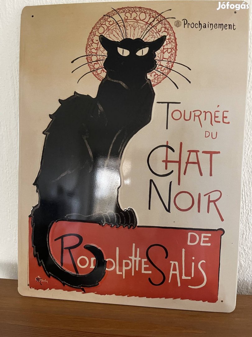 Théophile Alexandre Steinlen: Tournée du Chat Noir, fémtábla 