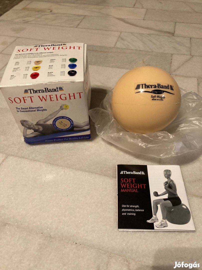 Thera-band soft weight 0,5 kg-os súlylabda eladó