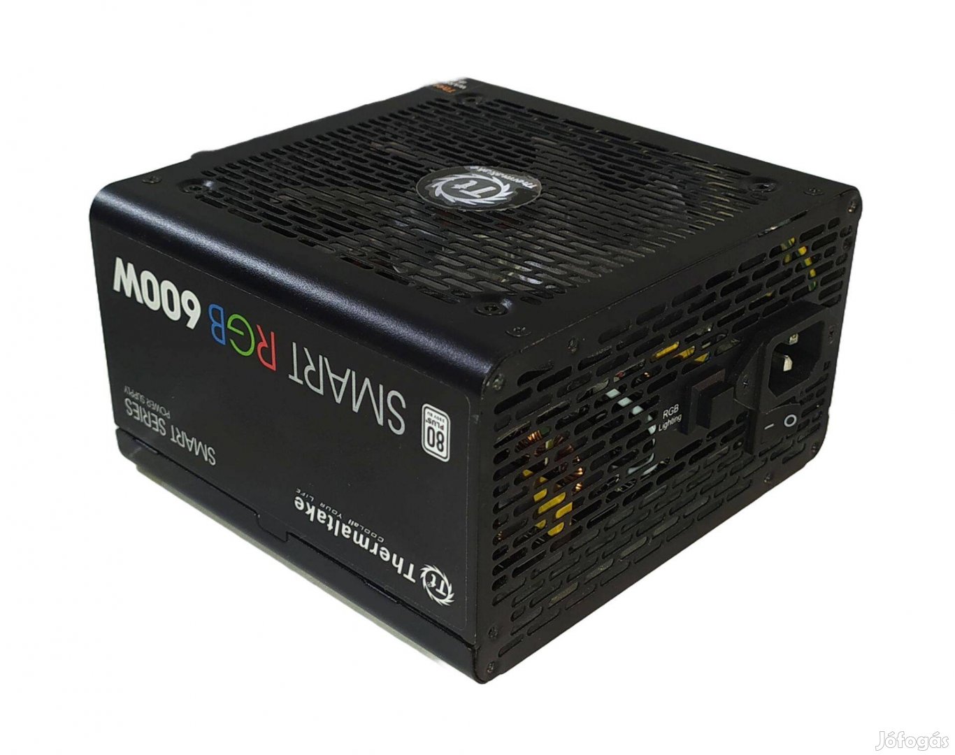 Thermaltake Smart RGB 600W minőségi tápegység SATA / 2xpci-E / 80+