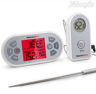 ThermoPro TP21 BBQ Vezetéknélküli Maghőmérő (3170)