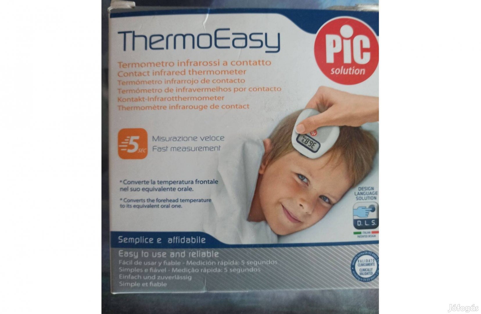 Thermo Easy lázmérő. Bontatlan új!