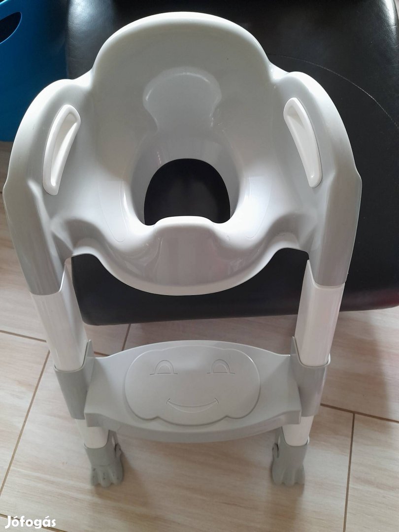Thermobaby kiddyloo lépcsős WC szűkítő ülőke fellépő 