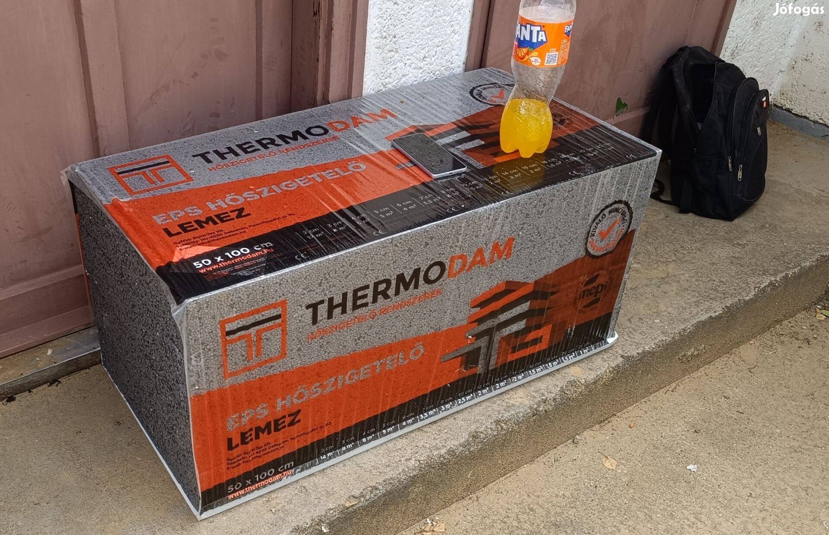 Thermodam EPS 80 Grafit 12 cm