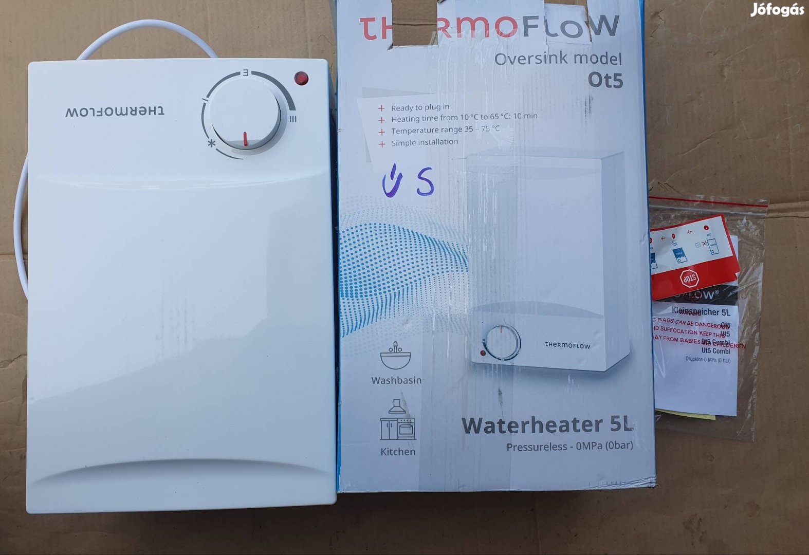Thermoflow konyhai bojler