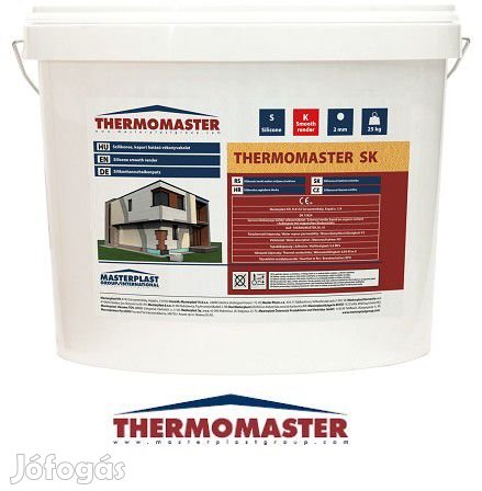 Thermomaster Szilikon fehér 2mm/25 kg