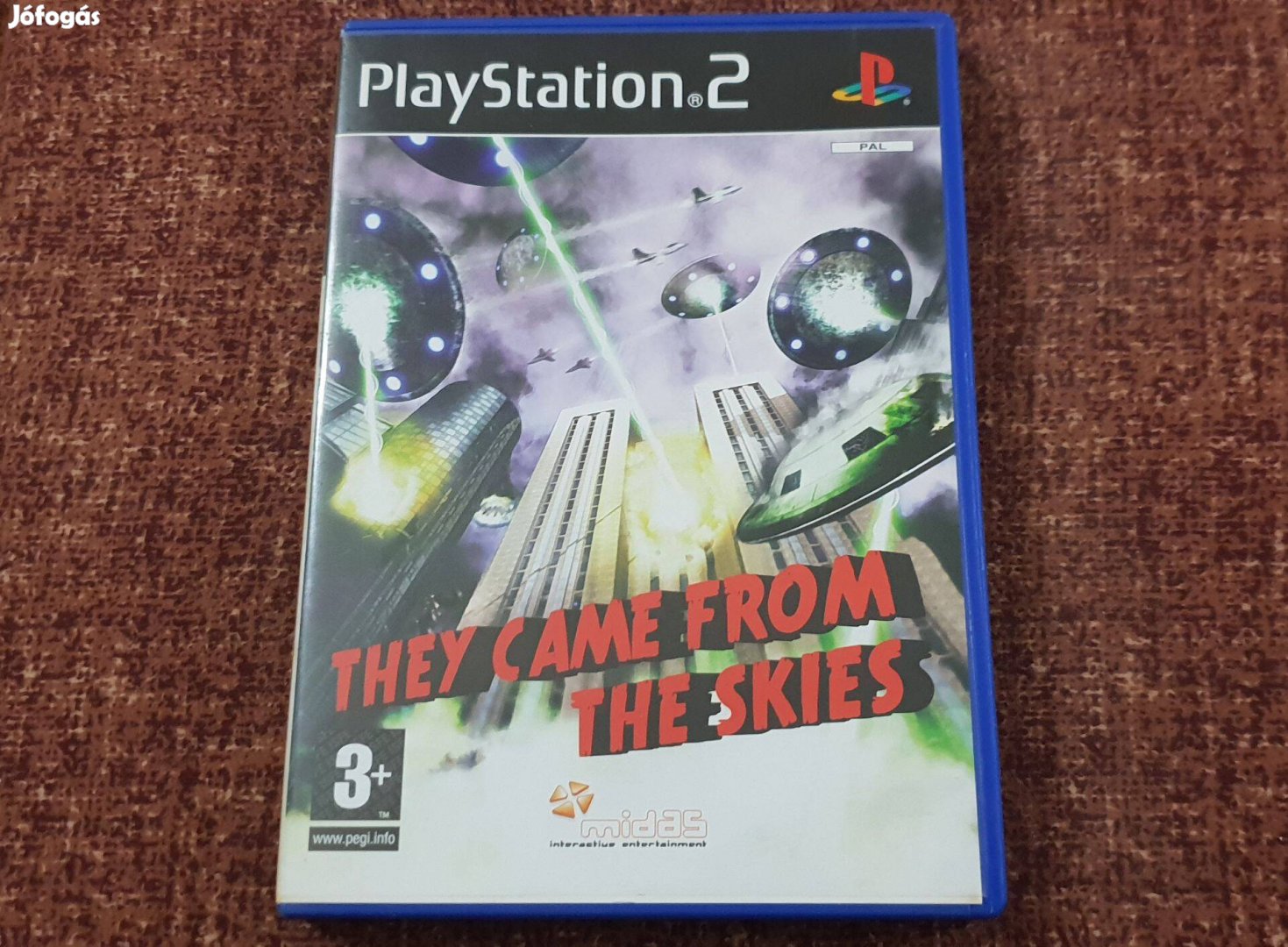 They Came From The Skies Playstation 2 eredeti lemez ( 2500 Ft )