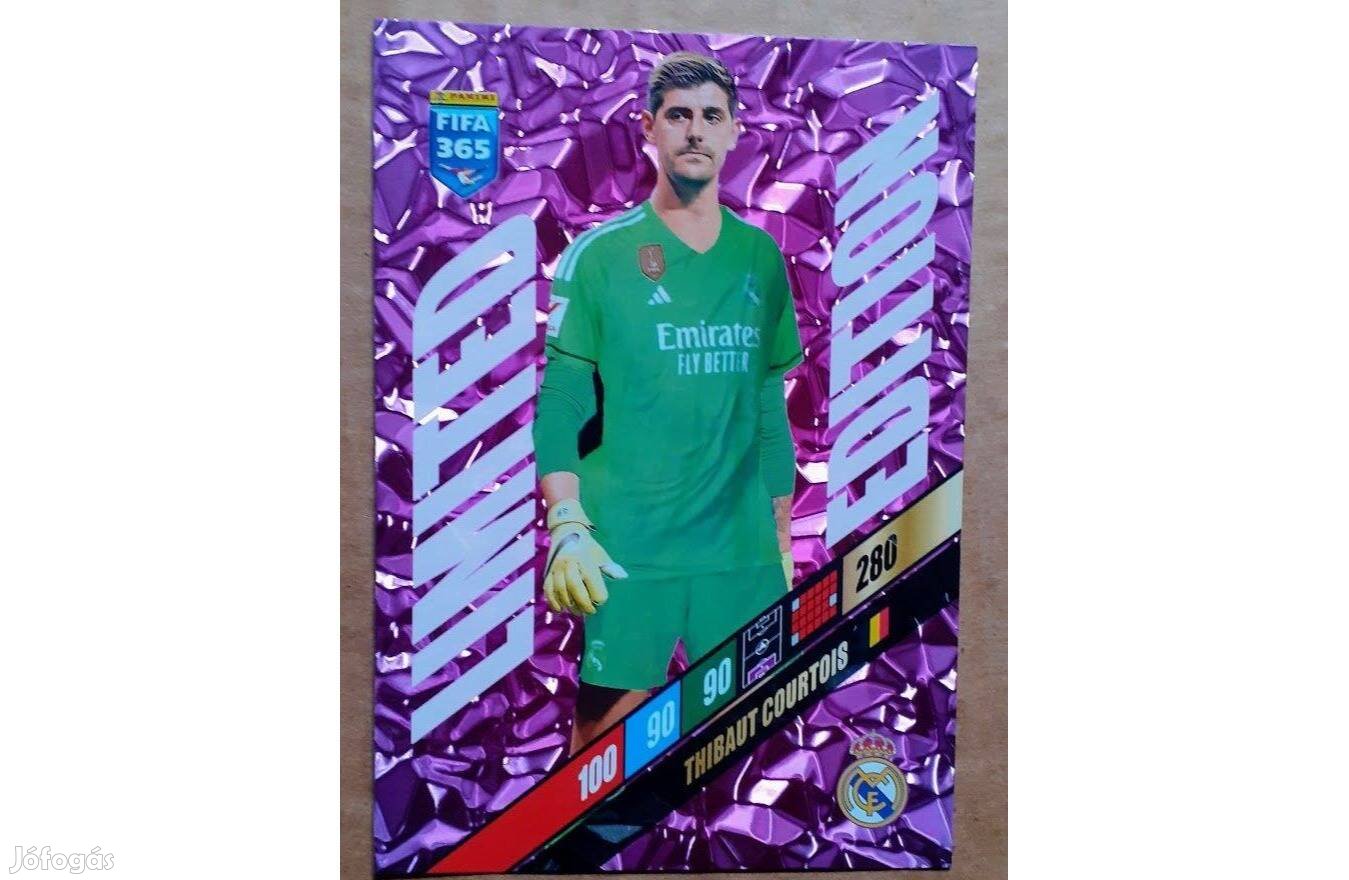 Thibaut Courtois Real Madrid XXL focis kártya Panini FIFA 365: 2024