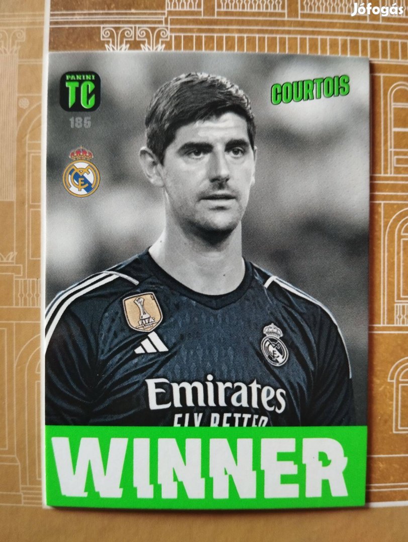 Thibaut Courtois (Real Madrid) Winner Top Class 2024 focis kártya