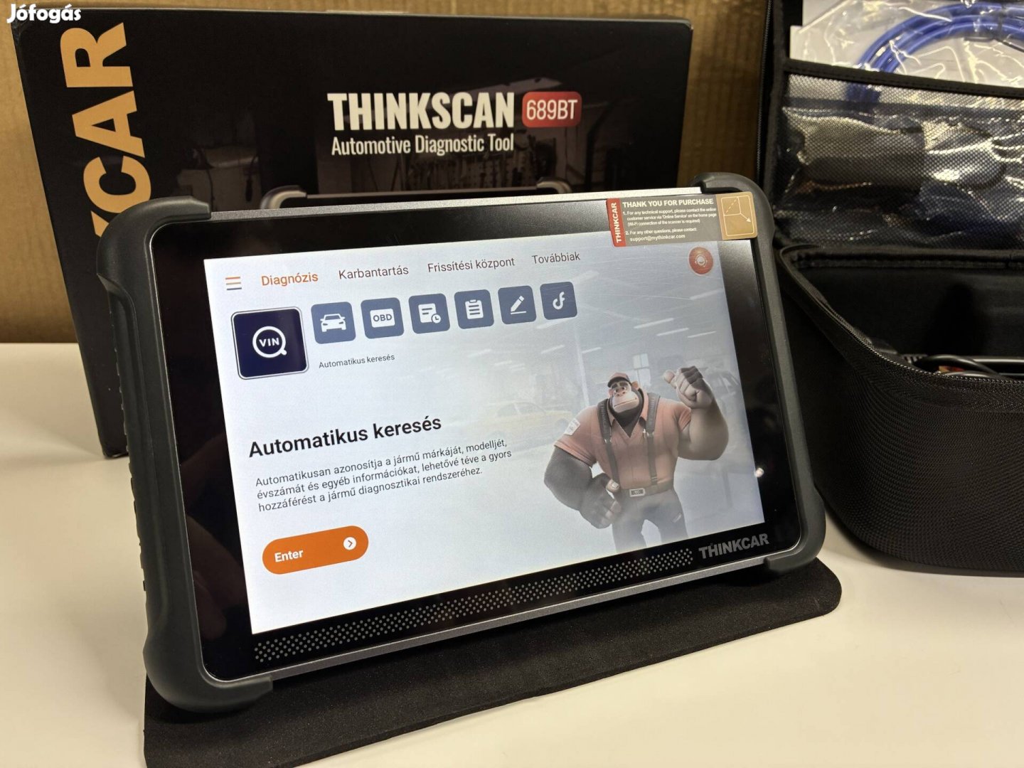 Thinkcar 689bt Autó Diagnosztika Élettartam frissítés!