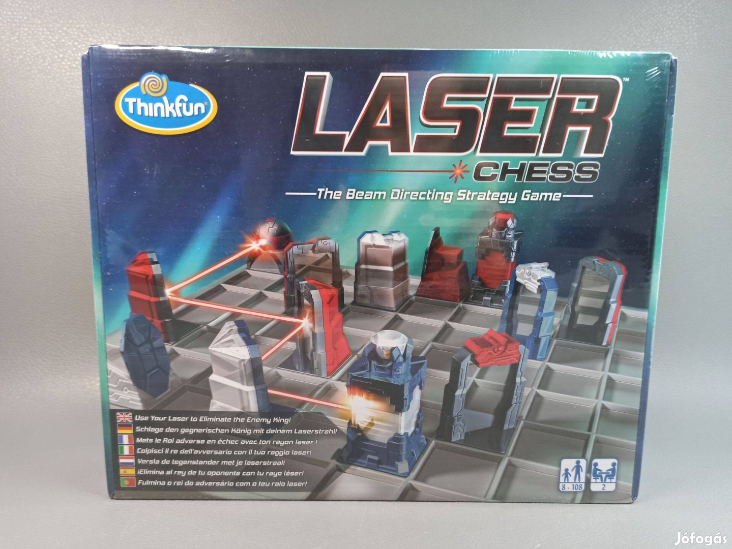 Thinkfun Laser Chess 76350 - lézeres sakk társasjáték (bontatlan)