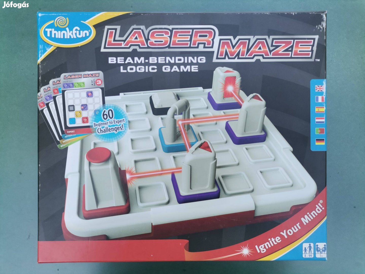 Thinkfun Lazer Mase egyszemélyes logikai játék 8+