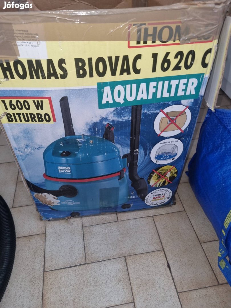 Thomaa Biovac 1620C vizes porszívó