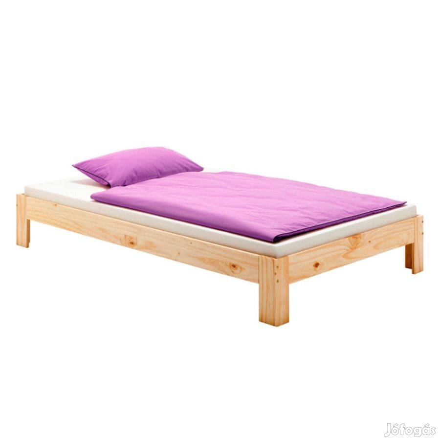 Thomas 90 x 190 fenyő futon ágykeret (natúr lakk) 72800