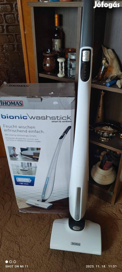 Thomas Bionic Washstick száraz-nedves padlófelmosó