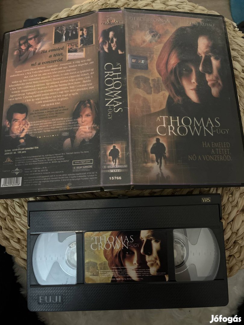 Thomas Crown ügy vhs m