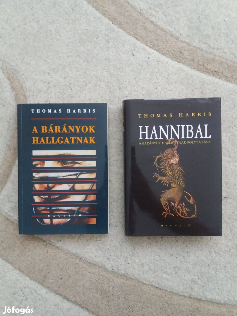 Thomas Harris: A bárányok hallgatnak + Hannibal