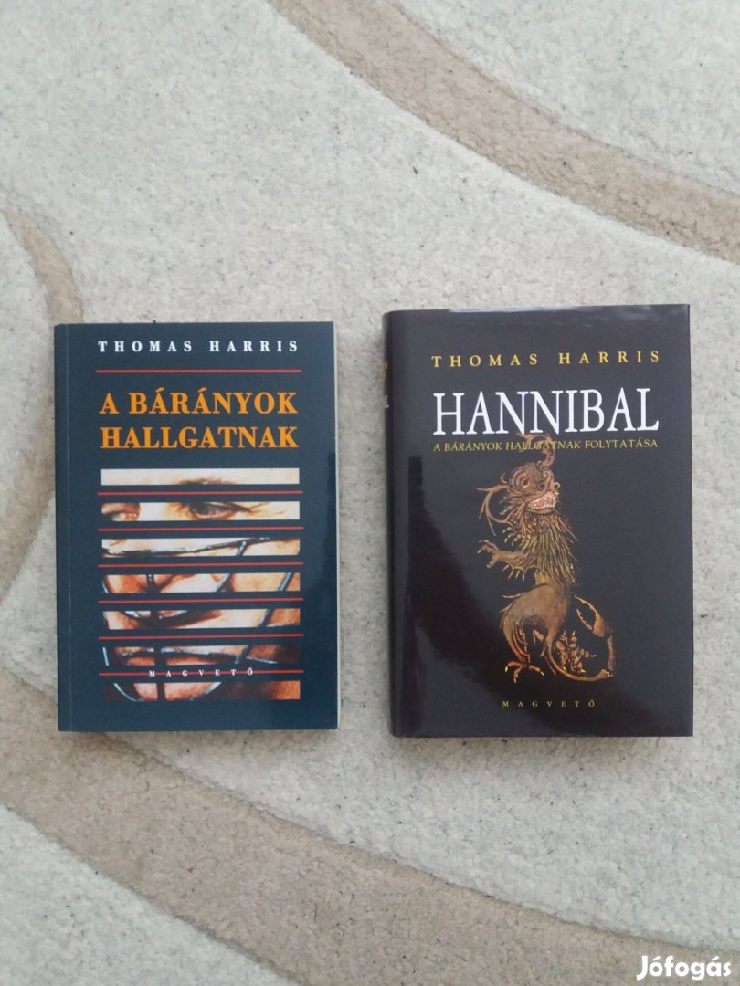 Thomas Harris: A bárányok hallgatnak + Hannibal