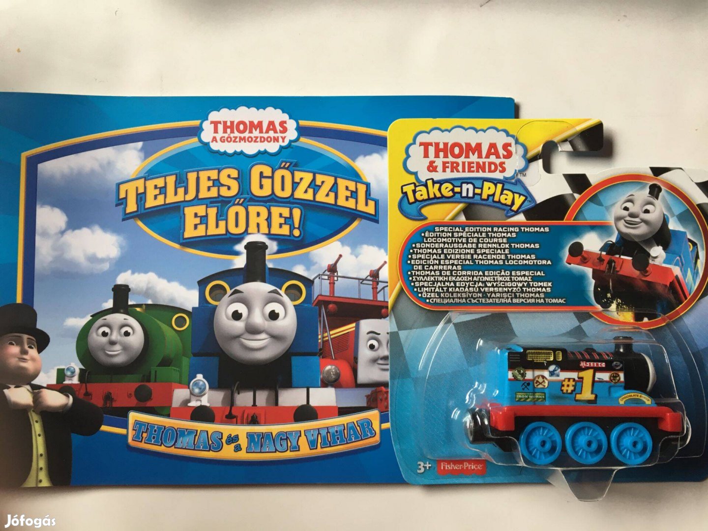 Thomas Take-n-play limitált versenyző Thomas