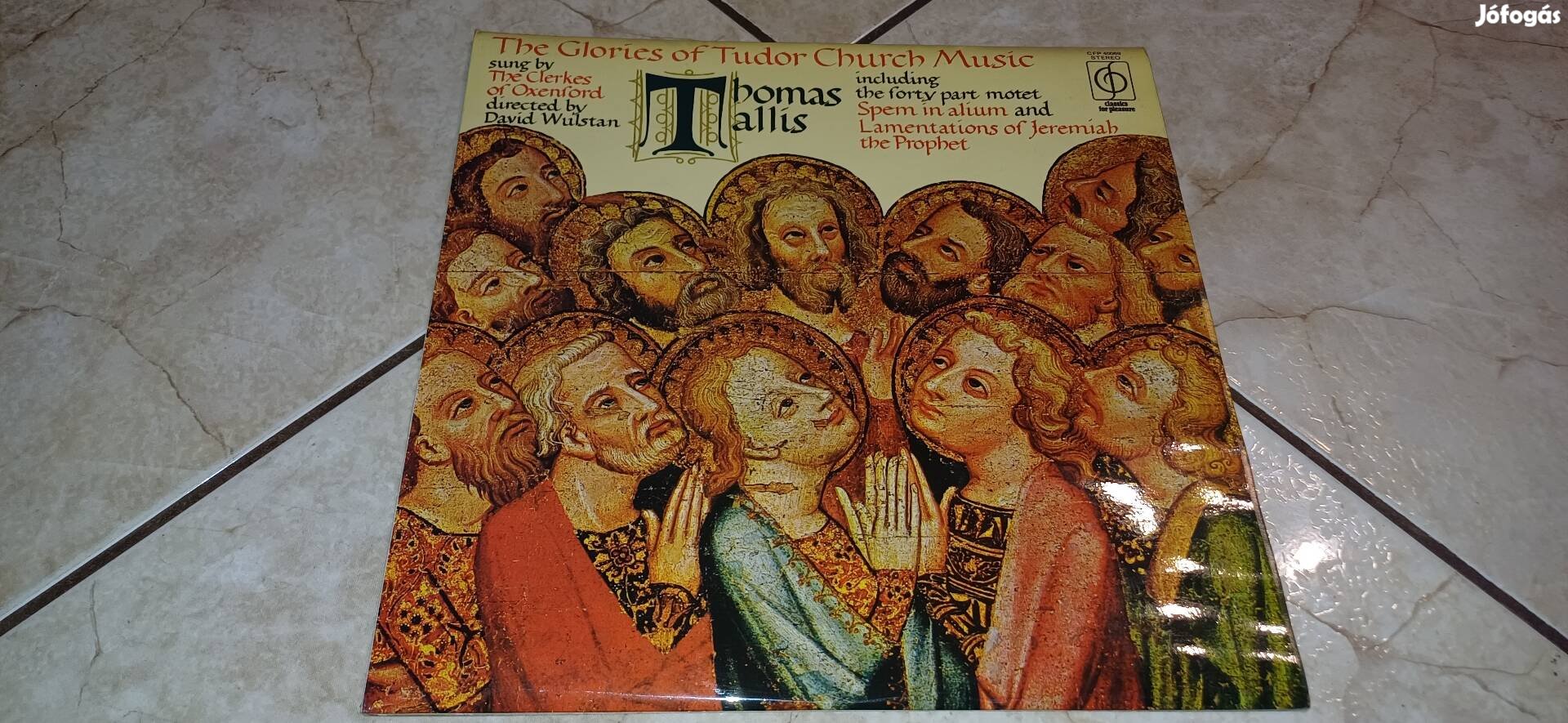 Thomas Tallis bakelit hanglemez