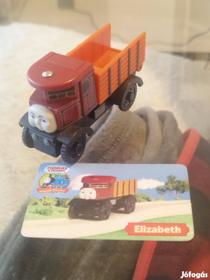 Thomas Wooden Railway Elizabeth eredeti kártyával