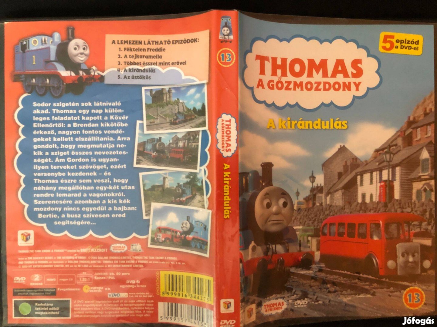 Thomas, a gőzmozdony DVD A kirándulás