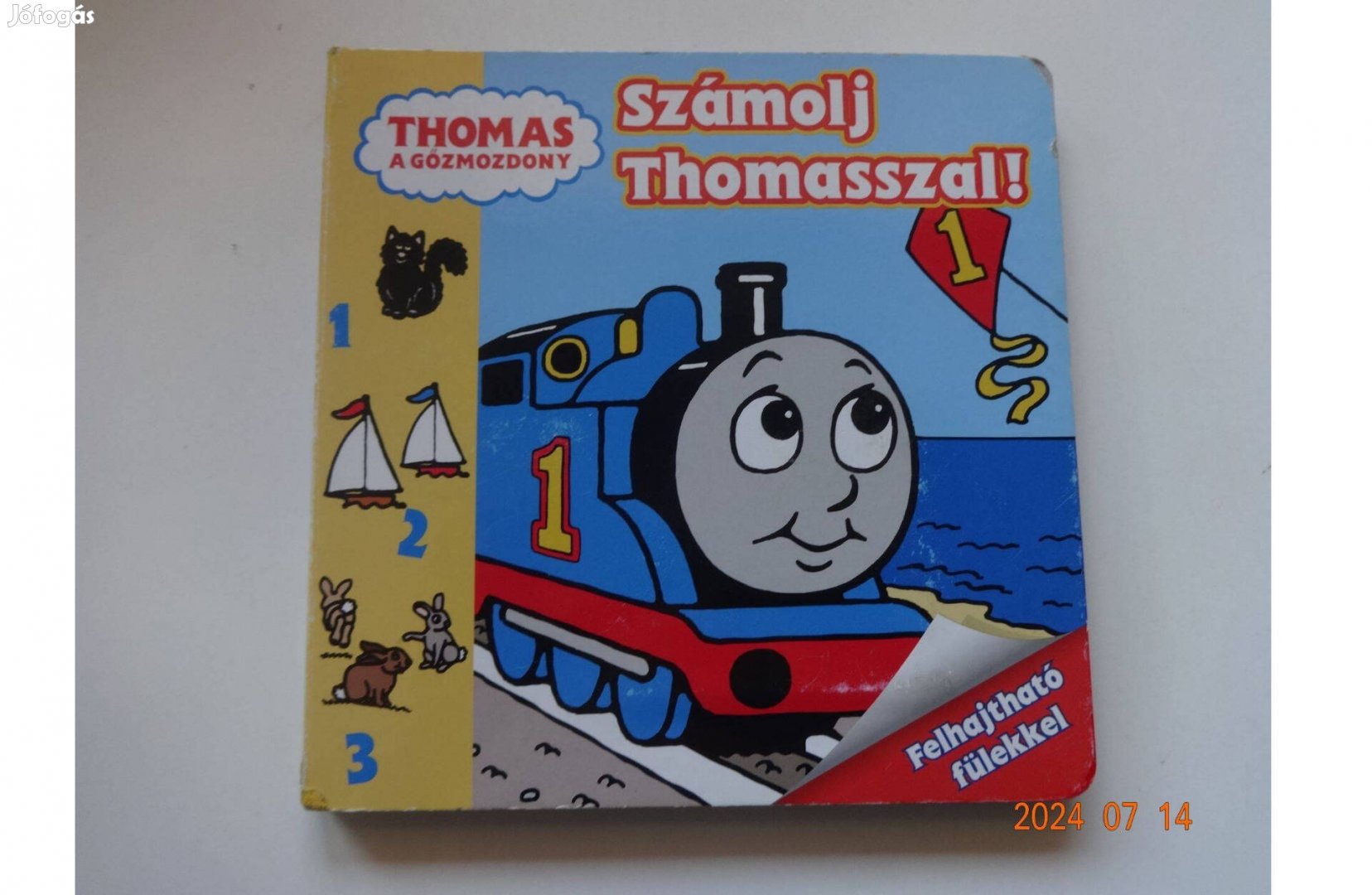 Thomas, a gőzmozdony - Számolj Thomasssal! - kemény lapos