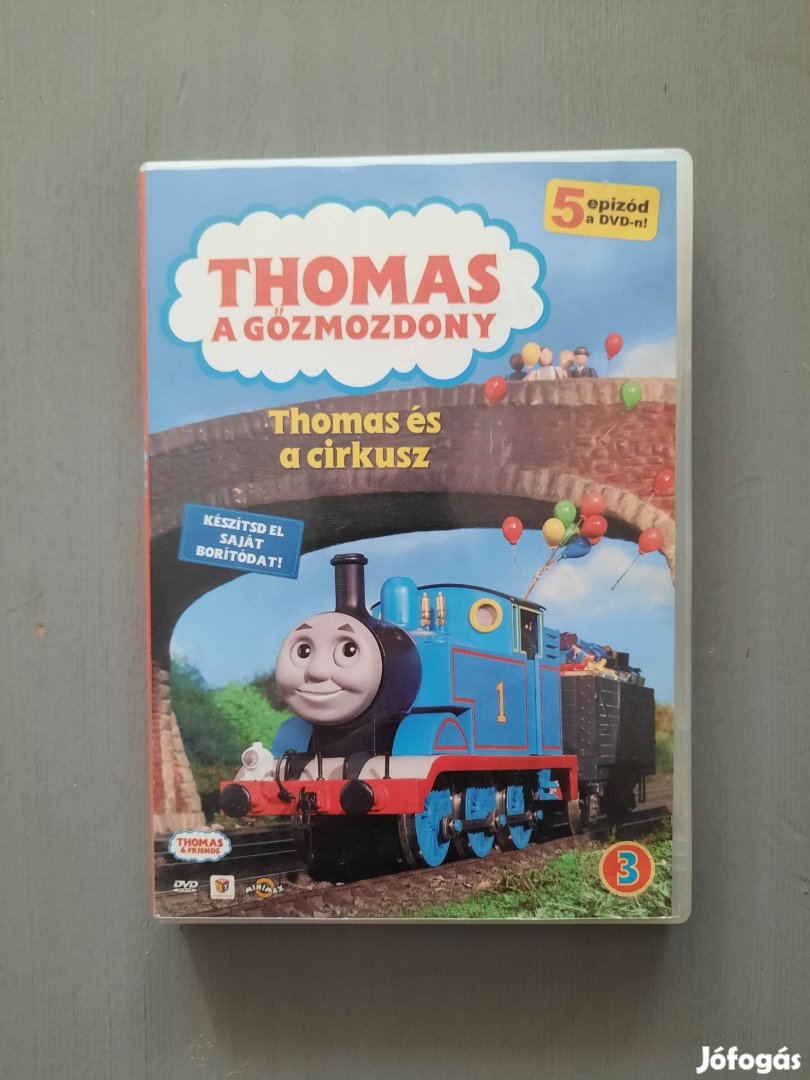 Thomas, a gőzmozdony - mese DVD