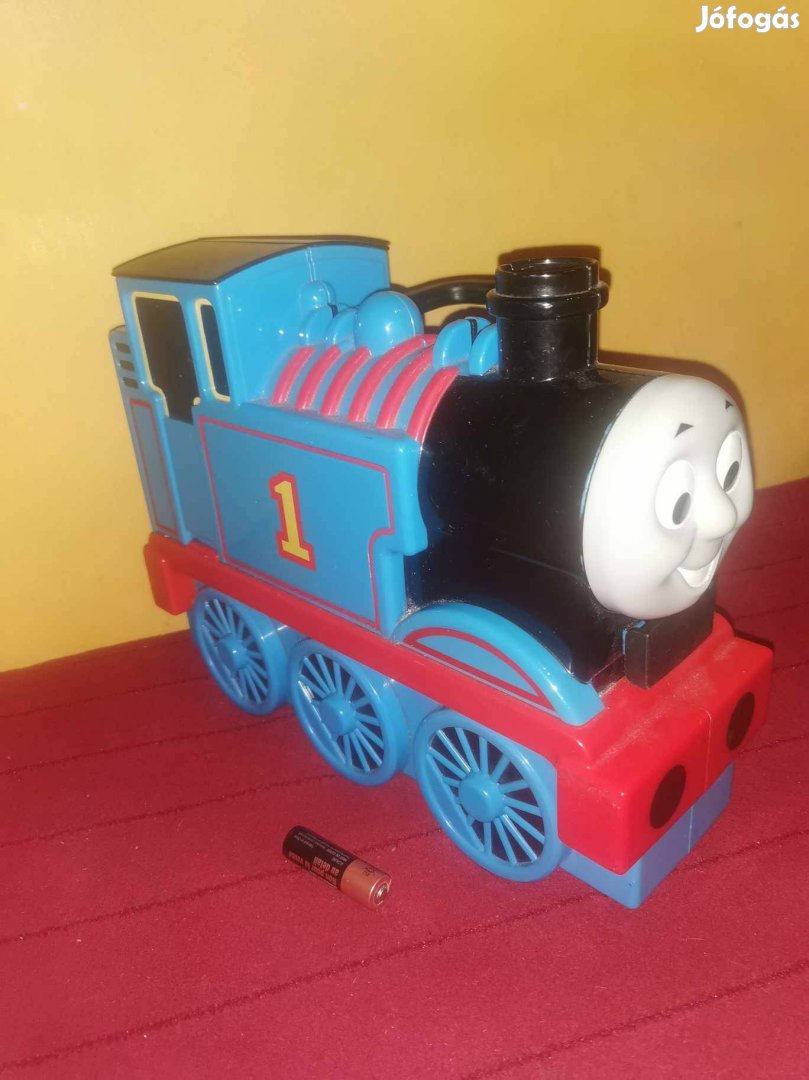 Thomas, a gőzmozdony kisvonat tároló