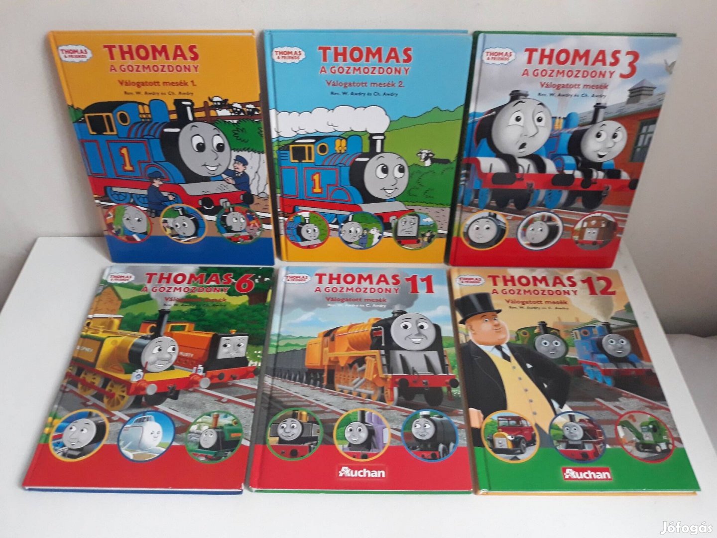 Thomas, a gőzmozdony mesekönyvek